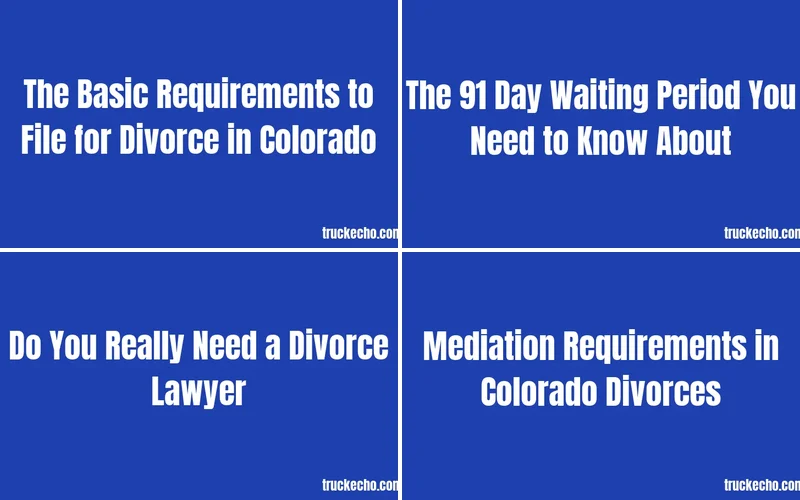 divorce-laws-in-colorado collage